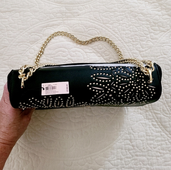 👀50% OFF‼️NWT👜‼️Victoria Secret Laser Cut Floral Pattern Handbag - Picture 5 of 14